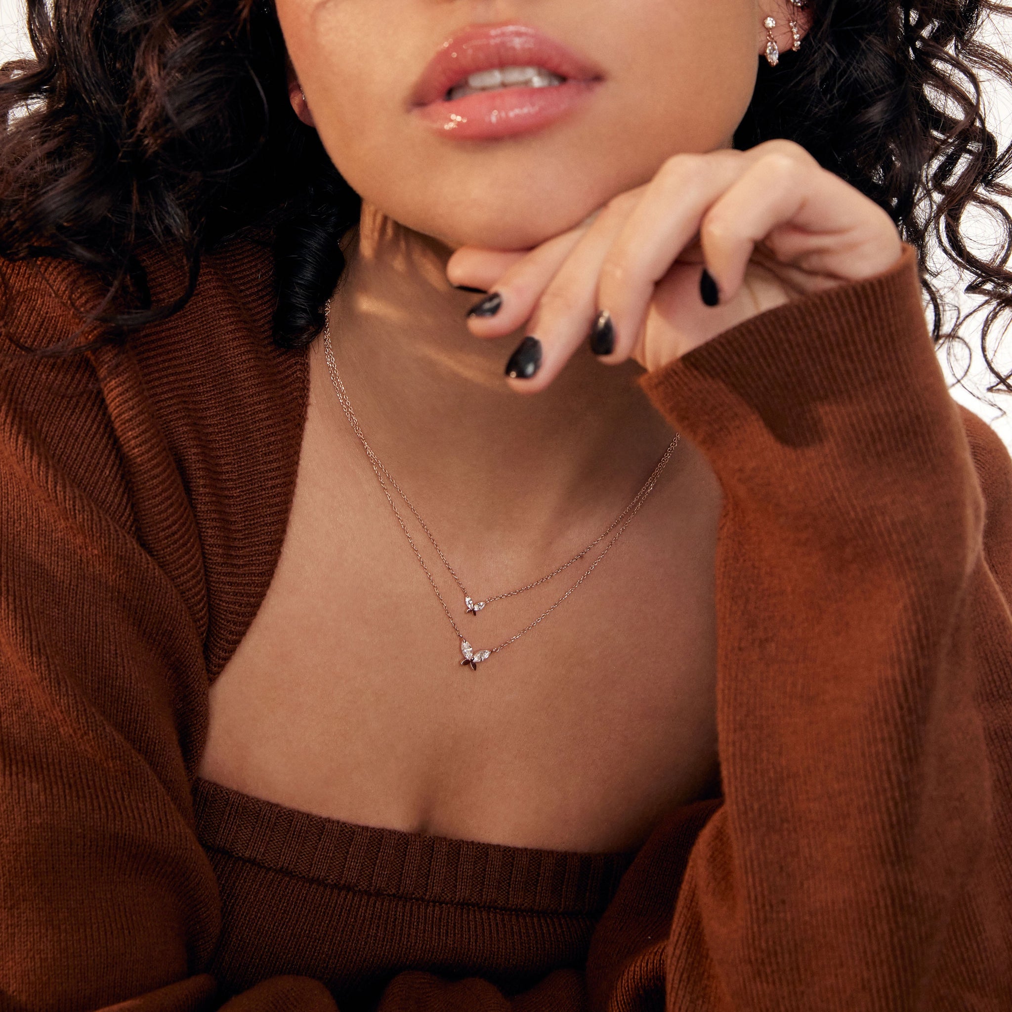 Butterfly Necklace (small / medium)- 14K/ 18K Gold